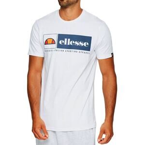 ELLESSE HERITAGE RIVIERA T-SHIRT-SHA06637-OPTIC WHITE-XS